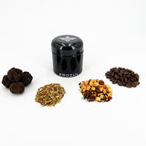 Erozul 100 ml Screw Top Airtight Wide Mouth Glass UV Jar