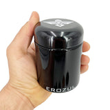 Erozul 250 ml Screw Top Airtight Wide Mouth Glass UV Jar