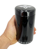 Erozul 500 ml Screw Top Airtight Wide Mouth Glass UV Jar