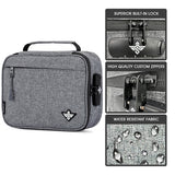 Erozul Exodus v2 Smell Proof Case With Combination Lock - Black