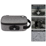 Erozul Genesis v2 Medium Smell Proof Case With Combination Lock - Gray