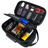 Erozul Genesis v2 Medium Smell Proof Case With Combination Lock - Gray