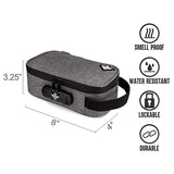 Erozul Genesis v2 Medium Smell Proof Case With Combination Lock - Gray