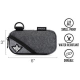 Erozul Nano Small Smell Proof Slim Pack Pouch - Black