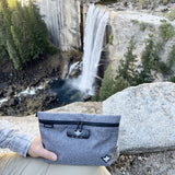 Erozul Orion Smell Proof Flat Pack Bag With Combination Lock - Black