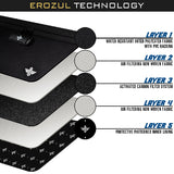 Erozul Genesis v2 Medium Smell Proof Case With Combination Lock - Gray
