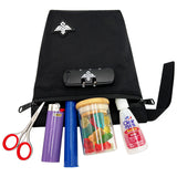 Erozul Orion Smell Proof Bag With Combination Lock 7" - Gray