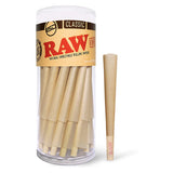 RAW Six Shooter for King Size Cones With Bonus 50 Pack Raw Cones