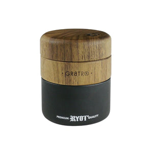 RYOT Wood GR8TR with Matte Black Jar Body - Dabix Labs